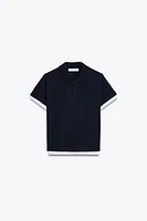 COMBINATION POLO TOP