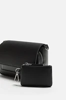 TEXTURE CROSSBODY BAG