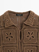 Veste en crochet