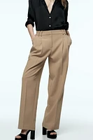 PLEATED PANTS