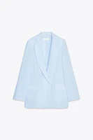 VESTE OUVERTE EFFET PLISSÉ