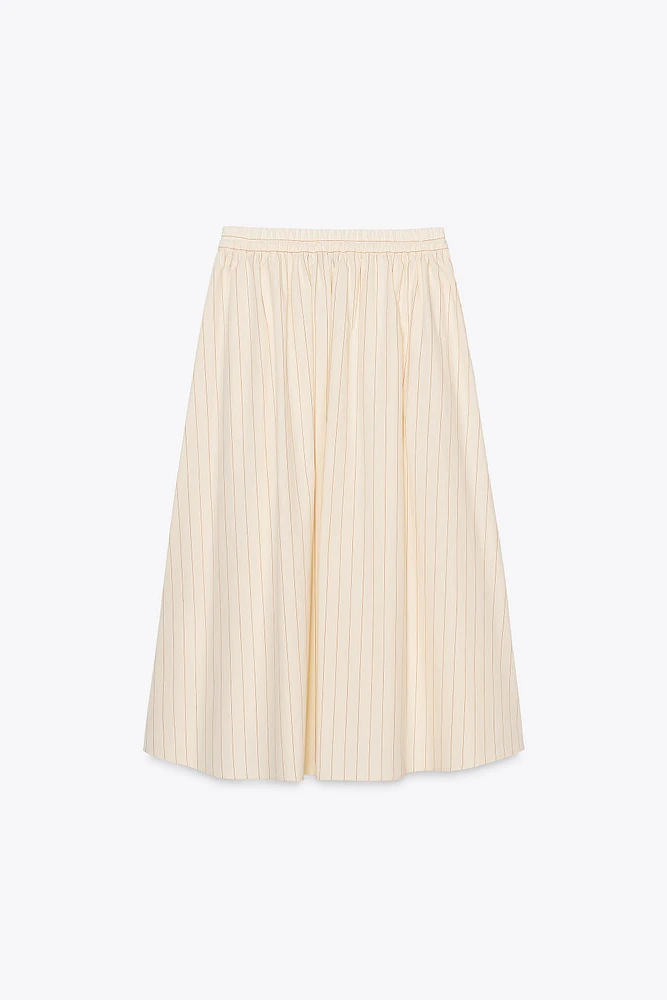 JUPE MIDI RAYURES ZW COLLECTION