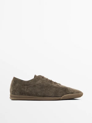 Soft split suede trainers - Limited Edition