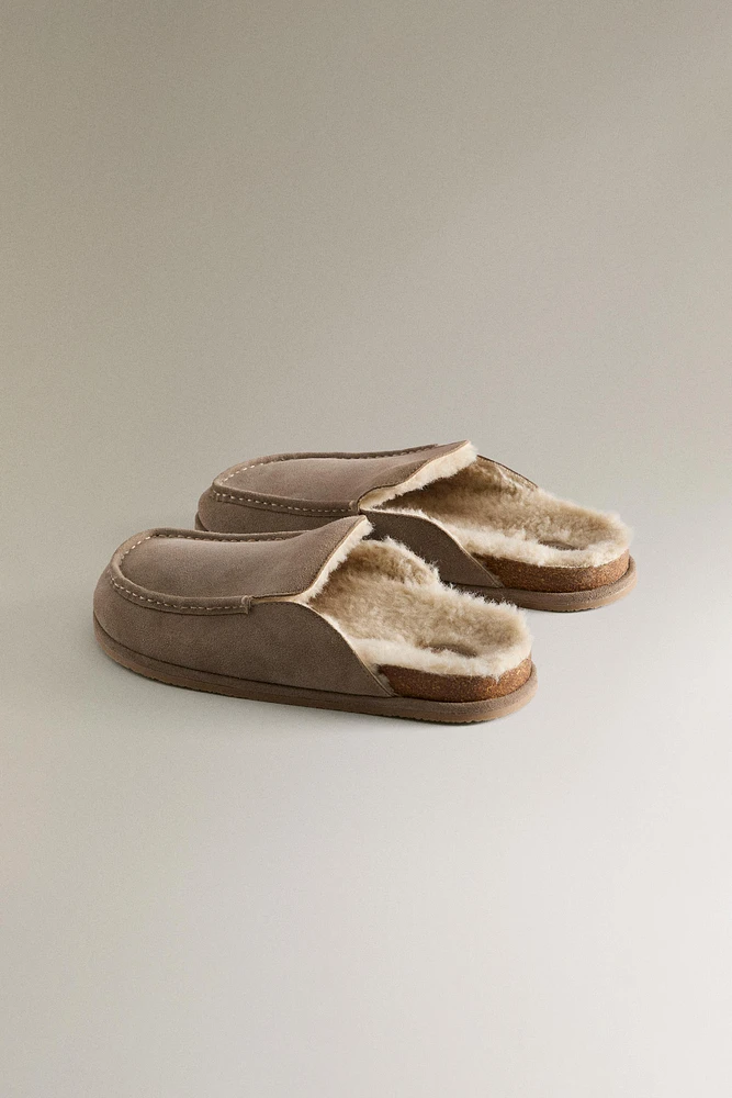 WARM LEATHER MOCCASINS