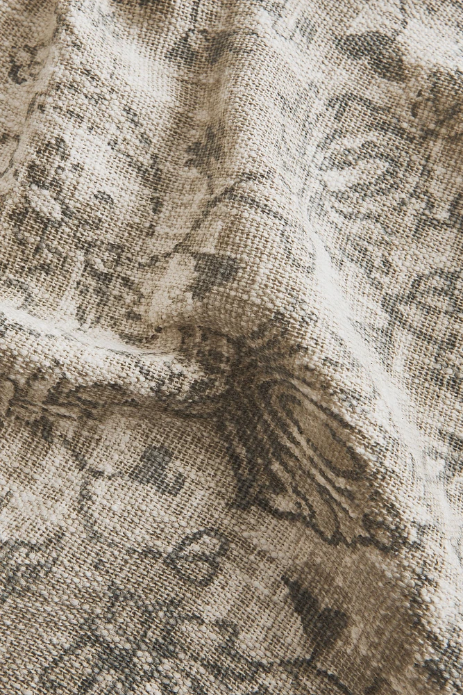 NAPPE PRINT FLORAL ESTOMPÉ