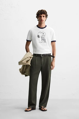 LYOCELL PLEATED PANTS