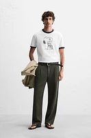 LYOCELL PLEATED PANTS