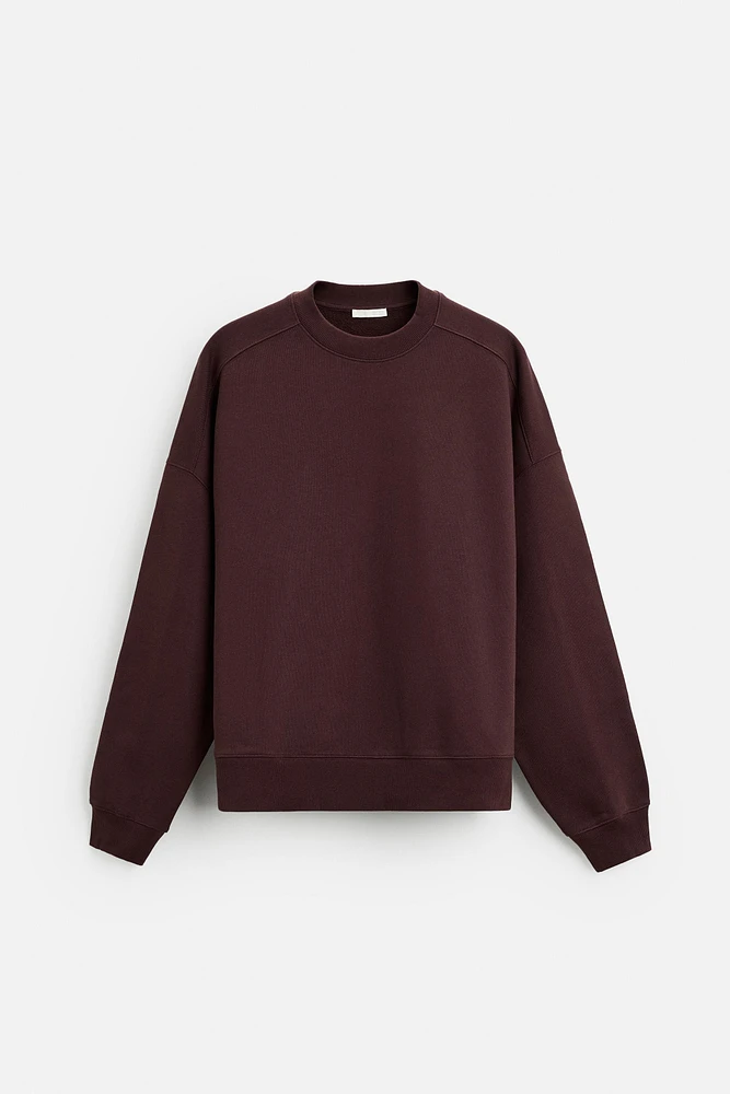 SWEAT CREW NECK BOXY FIT