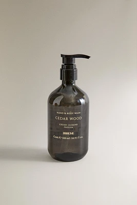 (500 ML) SAVON LIQUIDE POUR LES MAINS BOIS DE CÈDRE