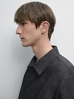 100% linen overshirt
