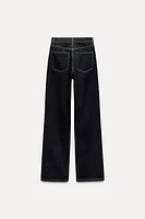 FULL LENGTH TRF HIGH RISE WIDE LEG JEANS