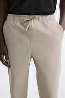 JOGGER WAIST STRETCH PANTS