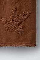 HAUT OISEAU EN MAILLE CROCHET