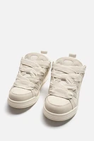 BASKETS À LACETS MAXI