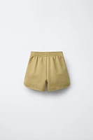 PLUSH PIPED SHORTS