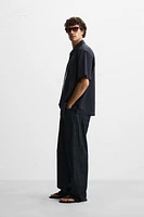 CHEMISE JACQUARD COTON - LYOCELL