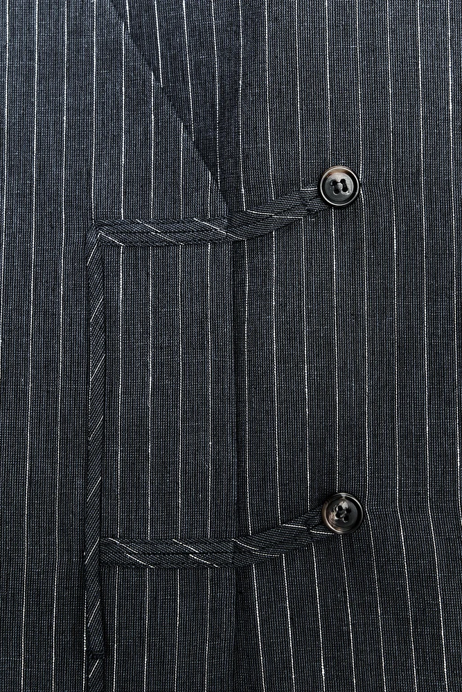 STRIPED LINEN VEST ZW COLLECTION