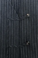 STRIPED LINEN VEST ZW COLLECTION