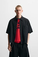 SEERSUCKER PLAID SHIRT