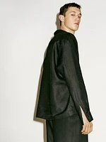 Chemise regular fit en lin - Limited Edition