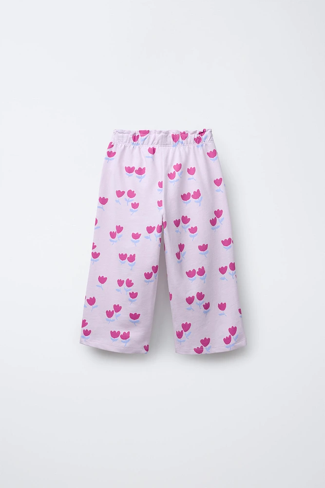 JUPE-CULOTTE IMPRIMÉE