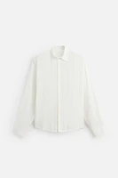 CHEMISE JACQUARD À CARREAUX