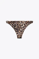 ANIMAL PRINT BIKINI BOTTOM