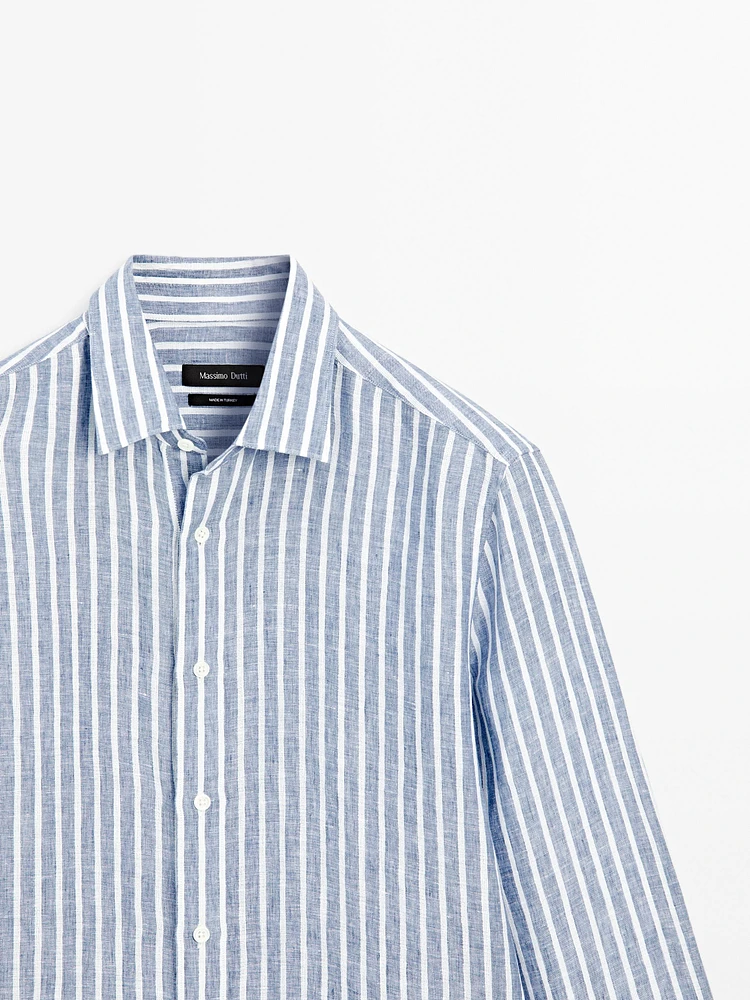 Chemise à rayures regular fit