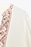 EMBROIDERED SHIRT