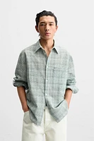 TEXTURED JACQUARD SHIRT