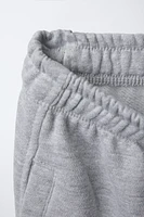 EMBROIDERED TEXT JOGGER PANTS
