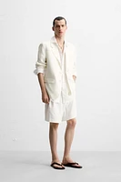 BOUCLÉ TEXTURED SHORTS
