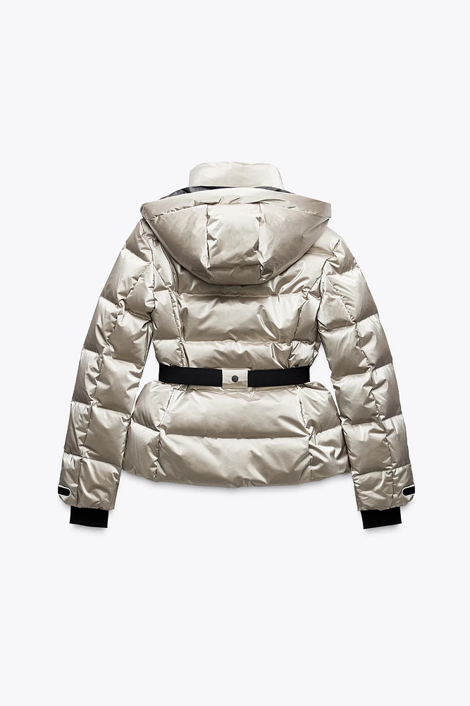 RECCO® TECHNOLOGY WATER RESISTANT AND WIND PROTECTION DOWN JACKET SKI COLLECTION
