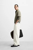 KNIT COTTON POLO SHIRT