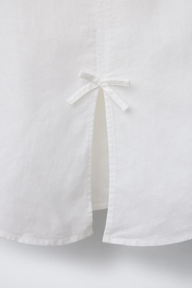 CHEMISE EN COTON LIN