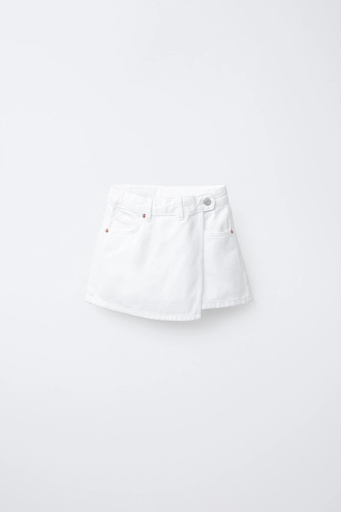 BASIC DENIM SKORT