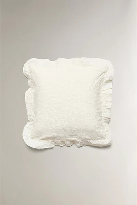CHILDREN'S TEXTURED THROW PILLOW COVER