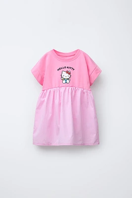 T-SHIRT COMBINÉ RAYURES HELLO KITTY © SANRIO