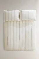 STRIPED DUVET COVER