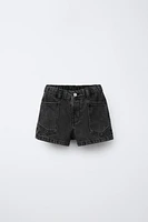 DENIM SHORTS