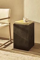 SQUARE METAL SIDE TABLE