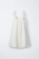 ROBE 100 % LIN ORGANZA