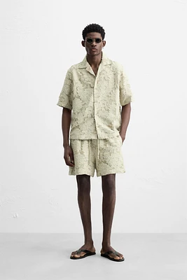 CHEMISE JACQUARD GÉOMÉTRIQUE