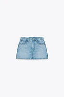 JUPE-CULOTTE EN JEAN TRF