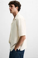 TEXTURED STRIPED SHIRT