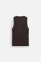 100% LINEN TANK TOP