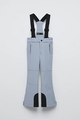 WINDPROOF AND WATER RESISTANT RECCO® SYSTEM SUSPENDER PANTS SKI COLLECTION