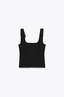 STRETCH BOW TOP