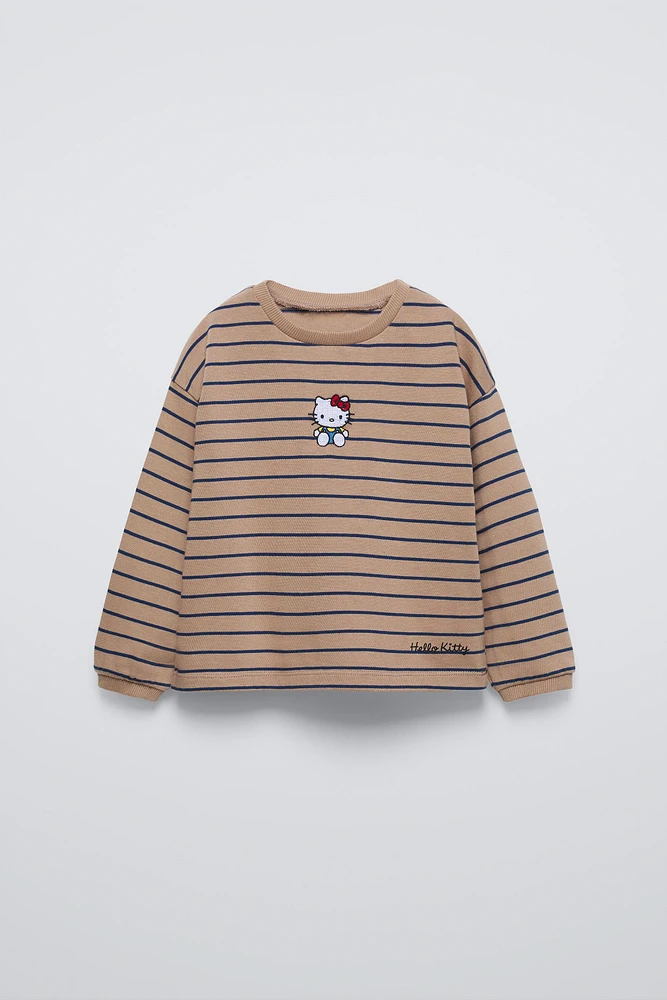 HELLO KITTY © SANRIO STRIPED T-SHIRT