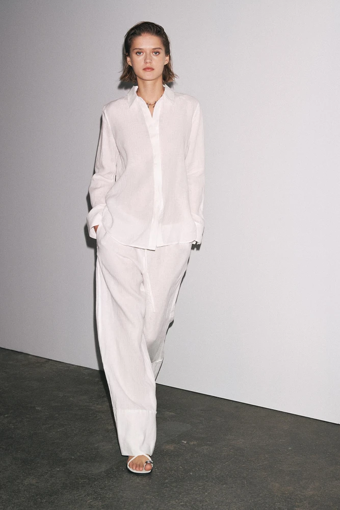 CHEMISE 100 % LIN COLLECTION ZW